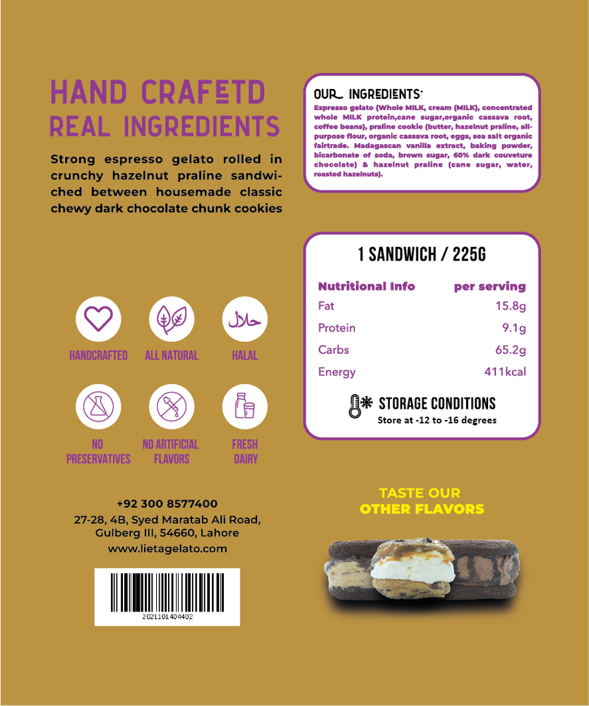 Coffee Praline Crunch